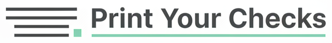 Print Your Checks Logo
